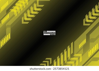 Yellow and black racing background