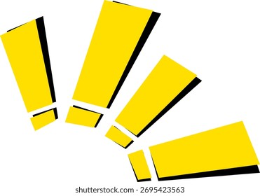 Gráfico cómico de efecto de rayo de explosión roto radial amarillo y negro.