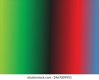 Yellow, black, red and sky blue  color combination gradient background design.