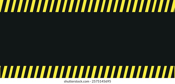 yellow black road strip vector icon