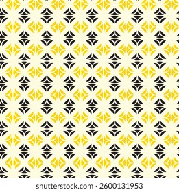 yellow black Seamless graphic pattern background