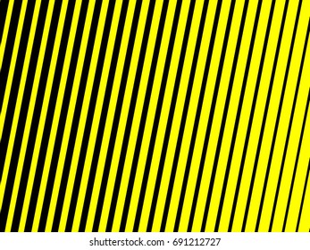 Yellow and black stripe pattern wallpaper. Multicolor abstract background. EPS10 vector illustration for business template, poster, banner, fabric, texture, wrapping paper, image. Pop art style.