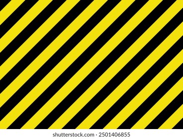 Yellow and black striped construction site background