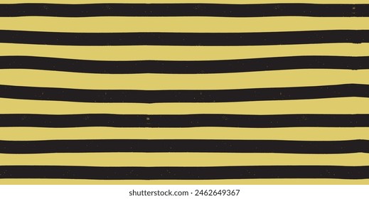 Yellow and black striped seamless pattern. Abstract background. Vector
