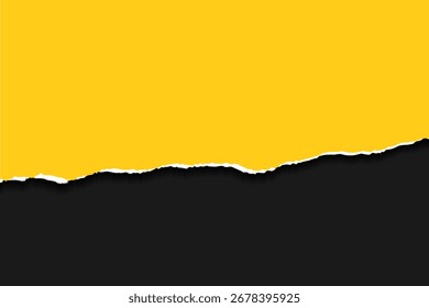 Yellow and black torn paper background - Powered by Shutterstock - Get 15% off with code: PIKWIZARD15