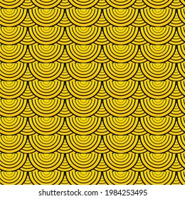 Yellow Black Vector Background pattern