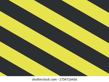Yellow and black warning bars.