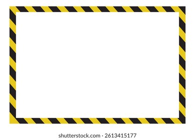 yellow and black warning diagonal stripes line. Safety stripe warning caution hazard danger road vector sign. Realistic lines with repeat stripes texture. vector illustration eps 10. warning tape.