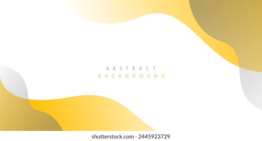 Yellow and black wave modern background with white space for text and message. template design