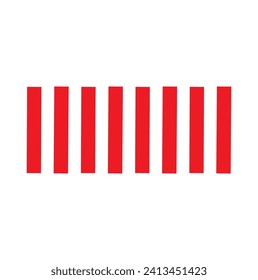 yellow black white red color road lane vector icon warning sign, vector icon