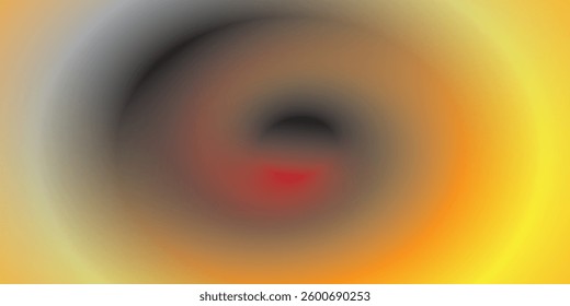 Yellow blend multicolor pattern. Retro comic gradient background. Bright orange pixelated dotted texture overlay. Cartoon pop art advertisement background. Vector backdrop for poster, banner, 