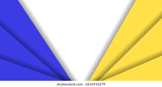 Yellow and blue abstract background