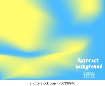 Yellow blue abstract background