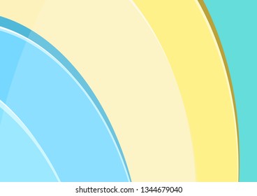 yellow and blue background