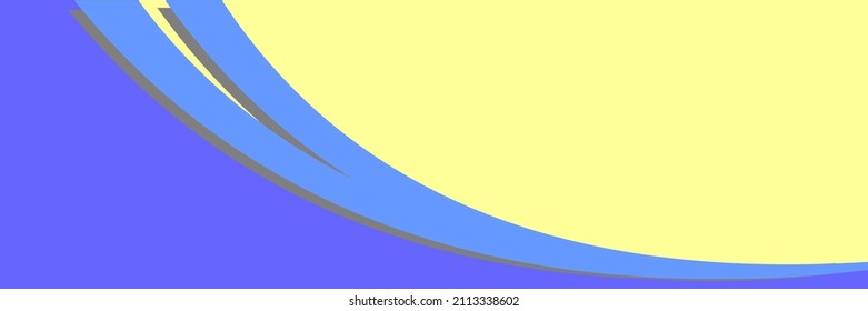 yellow and blue background abstract wall paper, promotion banner, web banner. Simple and elegant vector design