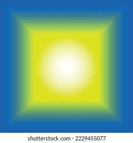 yellow blue background, art, sun, color, abstract.