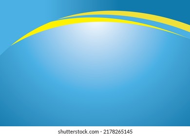 Yellow blue background can be edited for presentations, pamphlets, banners, social media, etc