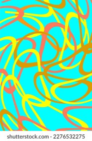 The yellow and blue background images are placed in alternating shapes to form a picture.

