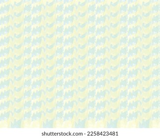 Yellow and blue background with shapes