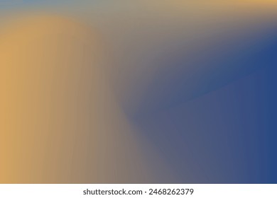 Yellow, and blue color combination gradient background design.