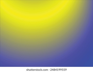 Yellow and blue colors combination gradient background 