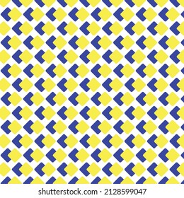 Yellow and blue colour pattern background