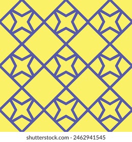 Yellow and blue colure pattern design ,graphic pattern design