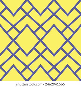 Yellow and blue colure pattern design ,graphic pattern design