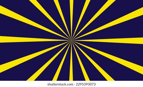  Yellow and blue comic zoom background vector