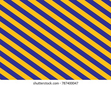 Yellow and Blue Diagonal Striped Background