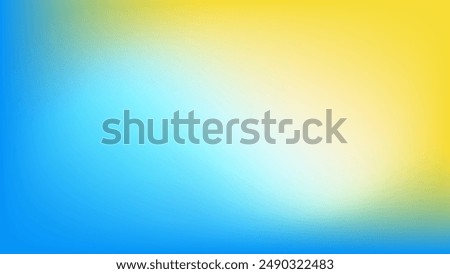 Yellow blue gradient mesh abstract background nice for wallpaper or banner