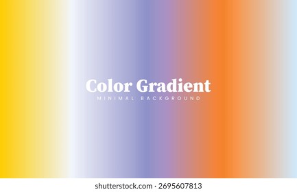 Gradiente amarillo a azul con el fondo abstracto del texto
