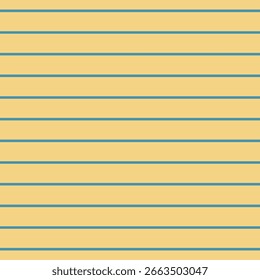 Yellow and blue medium horizontal stripe seamless pattern background
