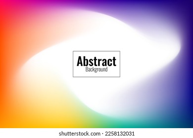 Yellow, blue and purple gradient mesh background nice for wallpaper and card. Smooth blend banner template. Easy editable soft colored vector illustration in EPS8 without transparency. Abstract Modern