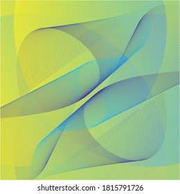 fondo vectorial tintado amarillo y azul Efecto de color tachado para imprimir