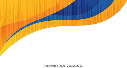 Yellow and blue vector geometric background with gradient.vector