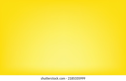 yellow Blurred background. Abstract yellow gradient design. Minimal creative background. Landing page blurred cover. Colorful graphic. Vector
