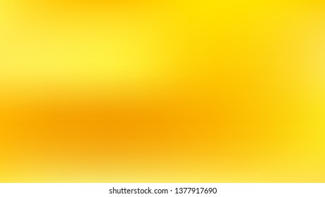 Yellow Blurry Background Vector Illustration