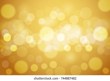 yellow bokeh background