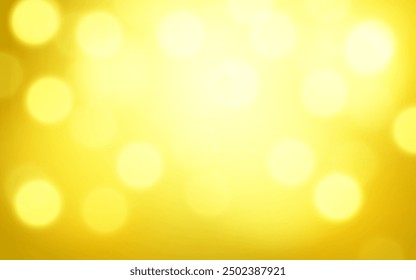 Yellow Bokeh Background. Bright and Sunny Light Spots, Backgrounds decoration