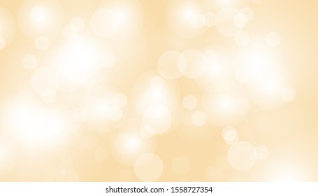 yellow bokeh vector background. Abstract gradient glitter illustration wallpaper for template website. Cover social media business advertising. minimal style. 