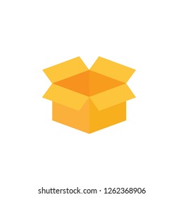 Yellow box on white background