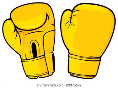 Yellow Boxing Gloves