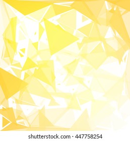 Yellow Break Mosaic Background, Creative Design Templates