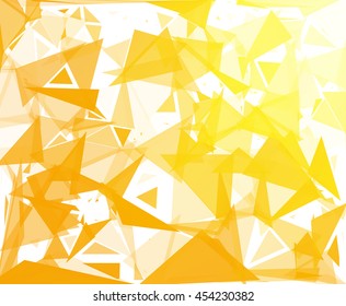Yellow Break Mosaic Background, Creative Design Templates