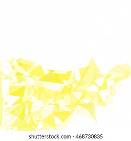 Yellow Break Mosaic Background, Creative Design Templates