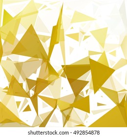 Yellow Break Mosaic Background, Creative Design Templates