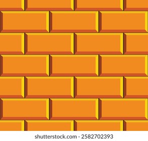 yellow brick pattern vector design illustration