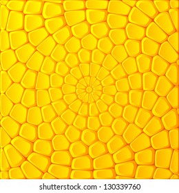 Yellow Bricks Vector Abstract Background