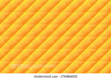 Yellow bright background. Vector graphics..